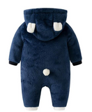 Cute Baby bear long sleeve houded Jumpsuit