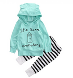 2-Pcs baby sweatshirts and pants