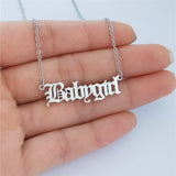 Babygirl Pendant Necklace