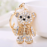 Keychain Animal Series with Rhinestone Crystal charme           .